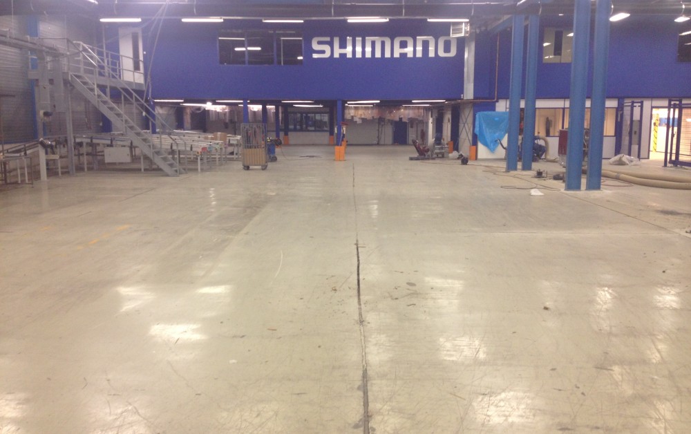 Bedrijfsvloer renovatie Bedrijfsvloer renovatie